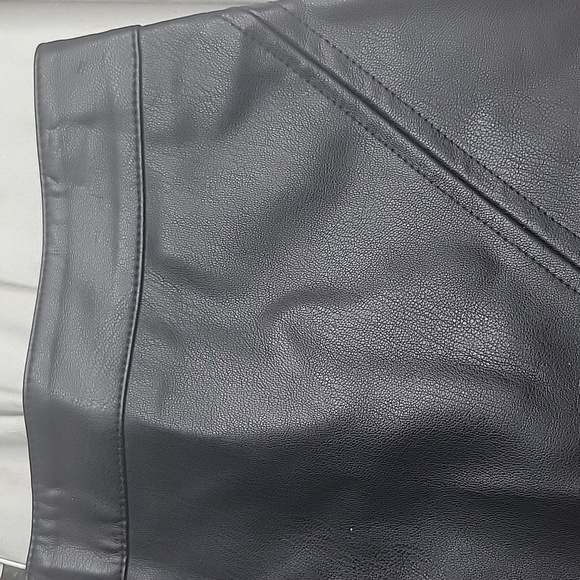 ZARA BASIC vegan leather A line mini size S - Picture 14 of 16